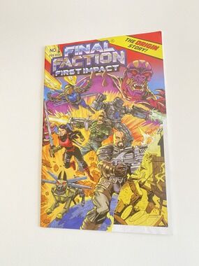 Final Faction First Impact Comic No. 1 and Kharn Kingdom No. 2